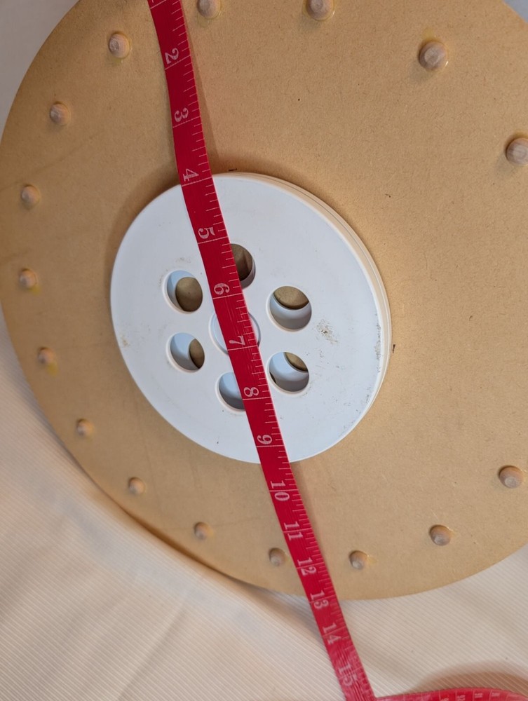 3-Tier MDF Board Sewing Spool & Thread Holder Metal Adjustable Stand For Thread