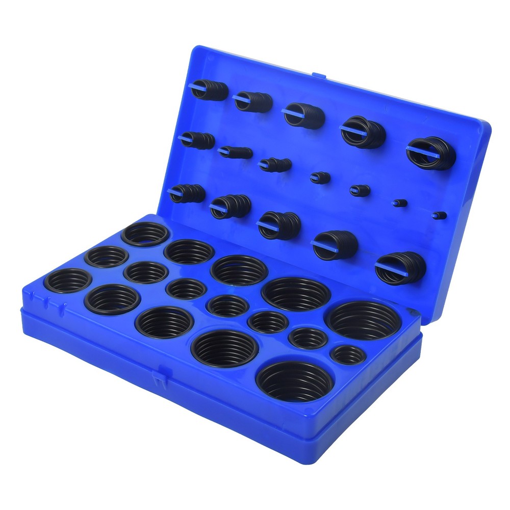 826X Universal O-Ring Assortment Set SAE Metric Rubber Kit Multiple Sizes O Ring