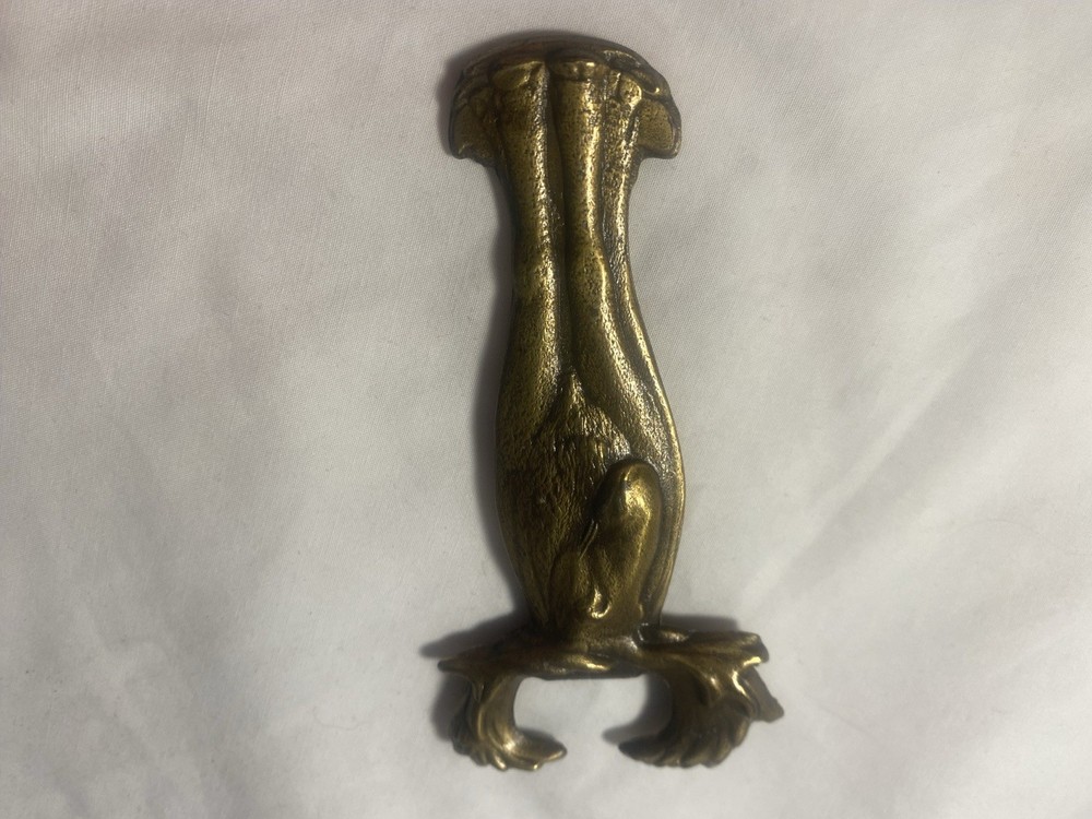 3-D Moose Shaped Hand Held Brass Bottle Opener
