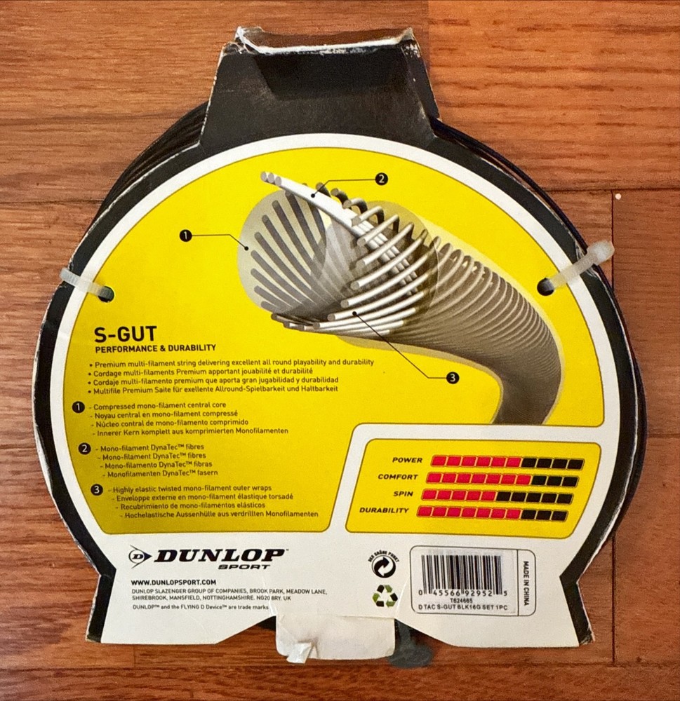 Dunlop S-Gut Tennis String