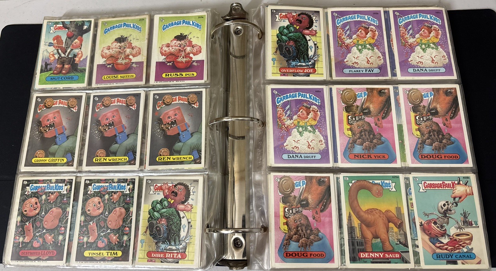 1980’s Garbage Pail Kids Cards Lot Of Almost 400