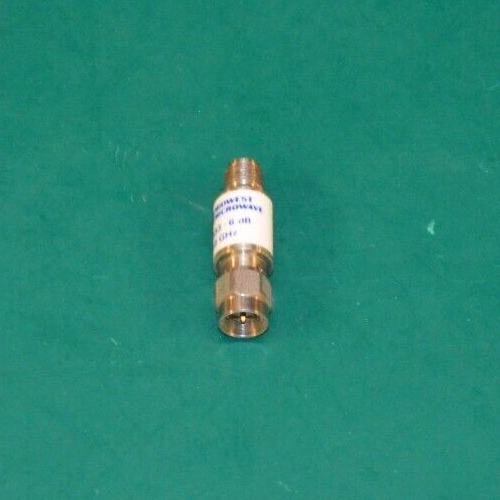 Midwest Microwave 333-6 6dB SMA Fixed Attenuator DC-18GHz