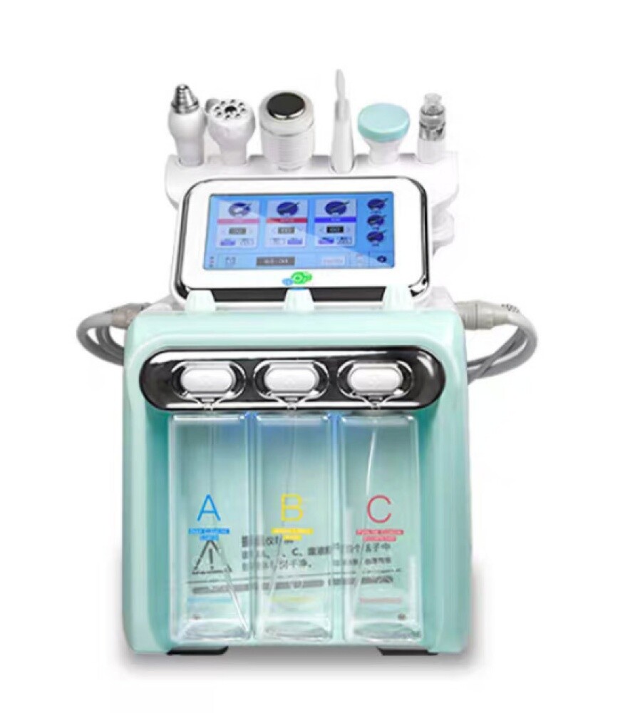 AC 110V 6 in 1 Multi-function Hydrogen and Oxygen Small Bubble Machine