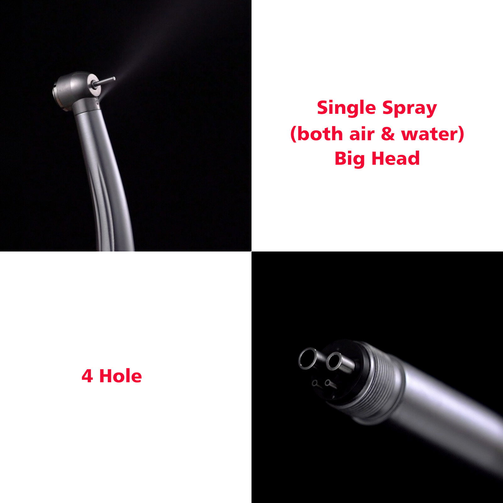 10* NSK PANA MAX Style Dental High Speed Air Turbine Handpiece Push Button 4Hole