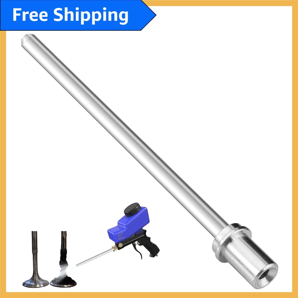 Durable 7.3-Inch Extended Sandblaster Nozzle for Carbon Cleaning & Rust Removal