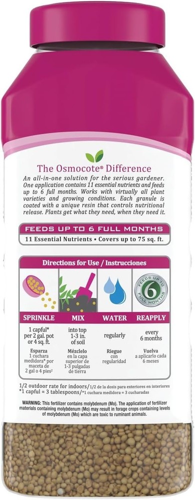 2 lbs Continuous Release Plant Fertilizer - Effective for 75 sq. ft. Coverage