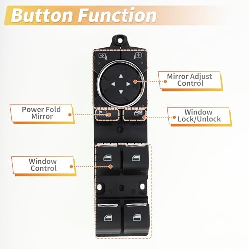Driver Power Window Switch GB5Z14529DA for Ford Explorer Interceptor Utility