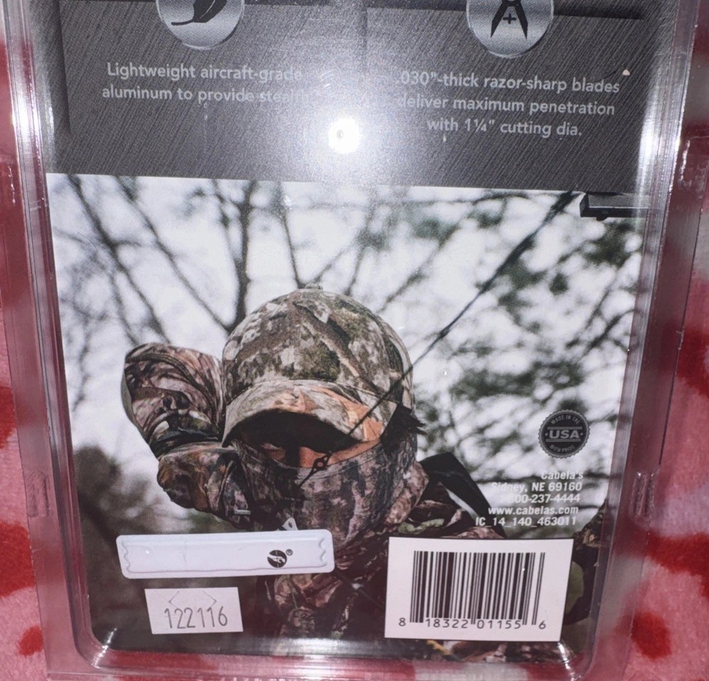 Cabelas Instinct Incision Fixed Blade Broadheads