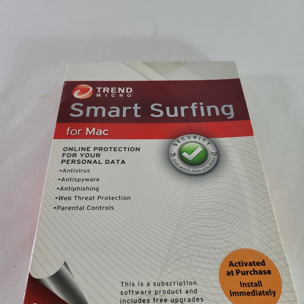 Trend Micro Smart Surfing Online Security Data Protection for MAC