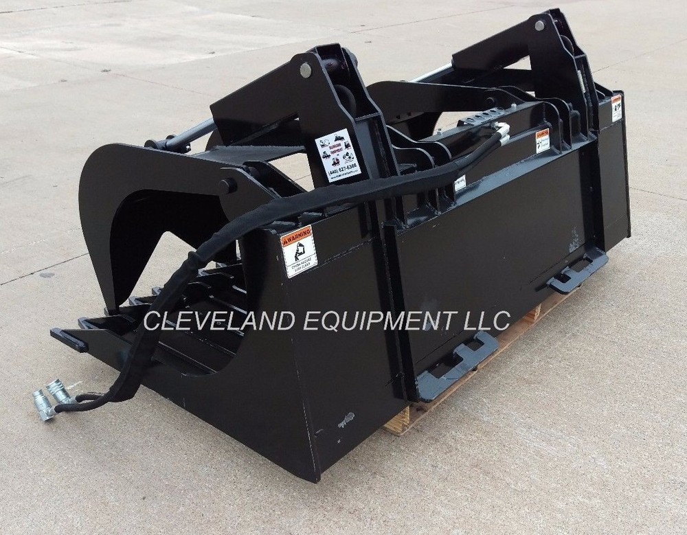 72" EXTREME-DUTY SKELETON ROCK GRAPPLE ATTACHMENT John Deere Skid-Steer Loader
