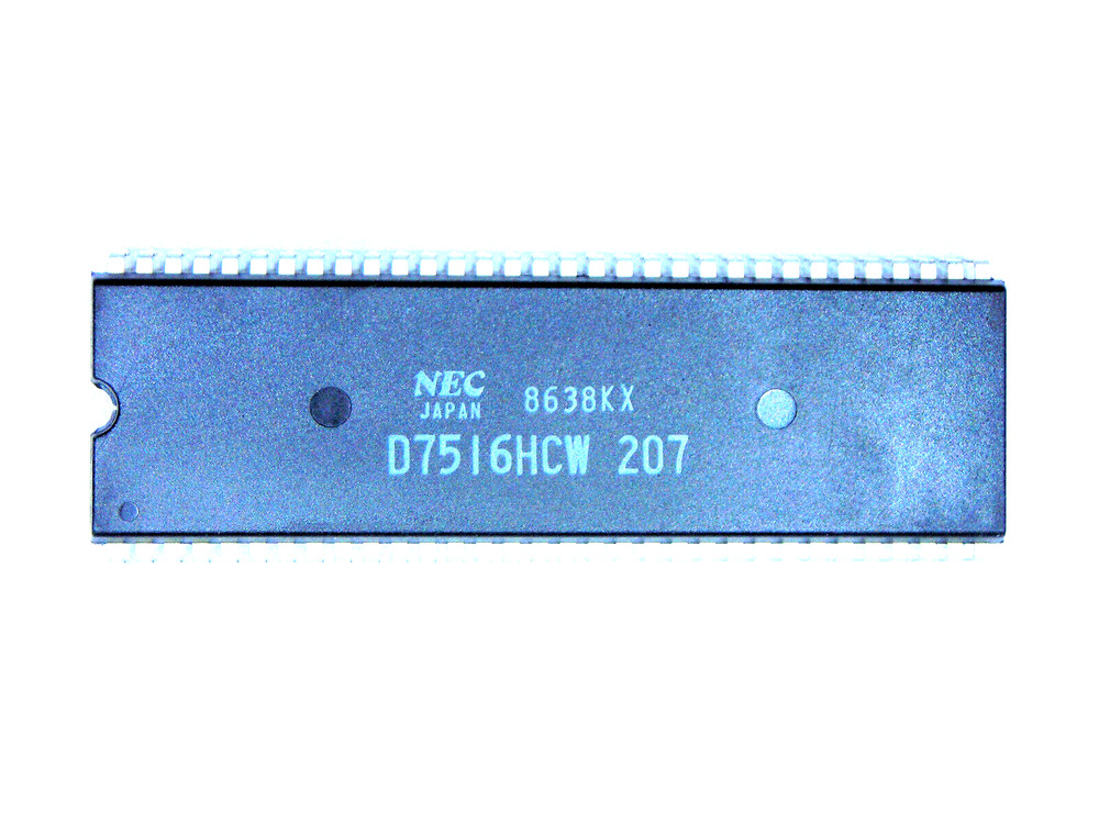UPD7516HCW-207  "Original" NEC   64P DIP IC  1 pc