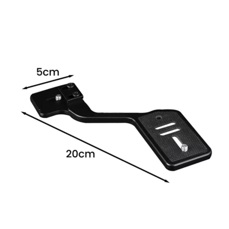 Vertical Flash Stand Bracket For Enhanced Stability During Photo Video