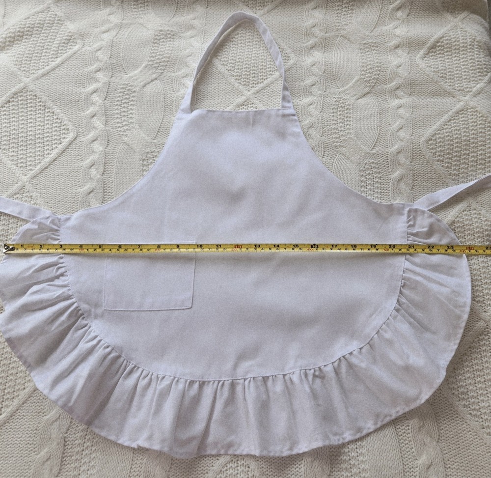 Child's Apron With Ruffle