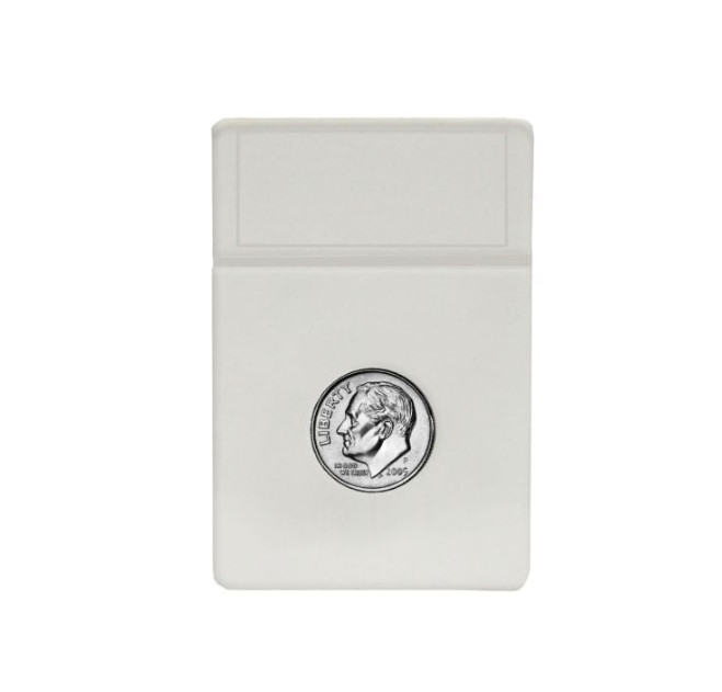 BCW (Brand New) 25 Count - Dime Display Slab Insert - White Foam Insert