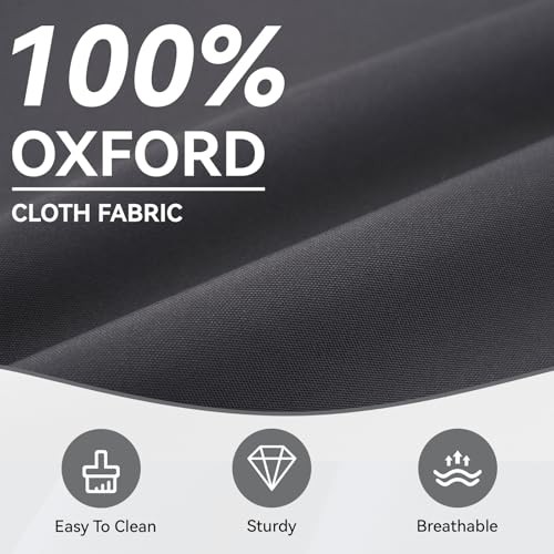 11pcs Patio Cushion Covers Replacement, Waterproof Outdoor 11 Pcs Grey