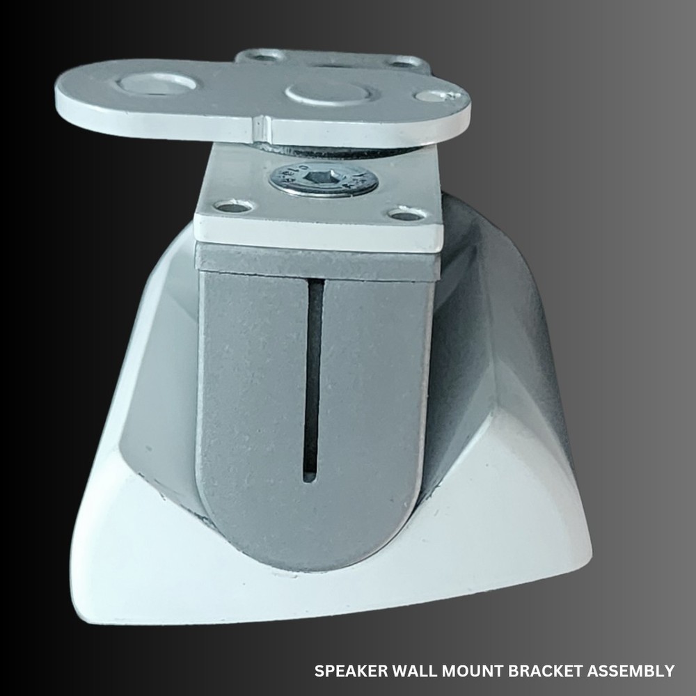 2ct SoundXtra Universal Speaker Wall Mount White.