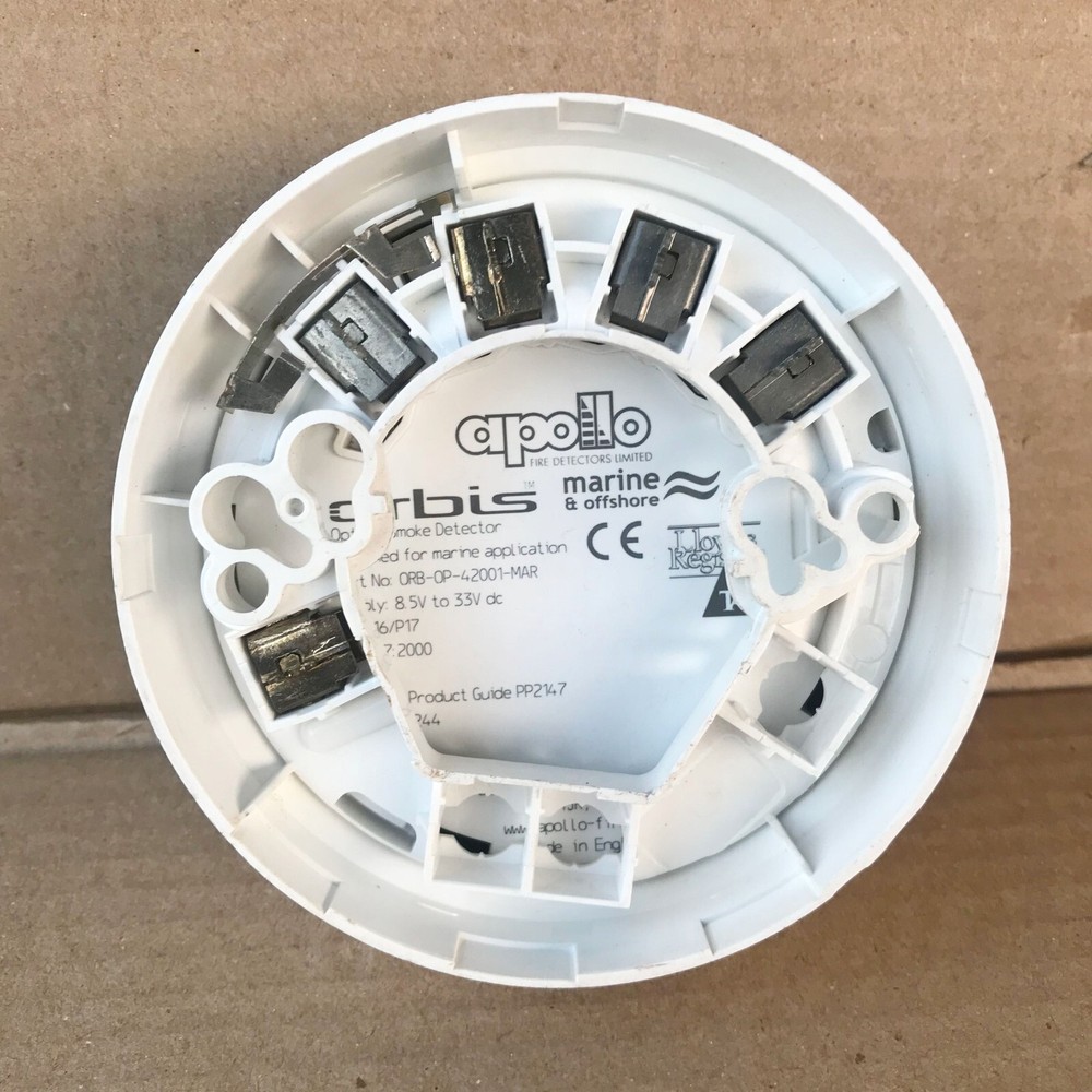 APOLLO ORB-OP-42001-MAR OPTICAL SMOKE DETECTOR ORBOP42001MAR