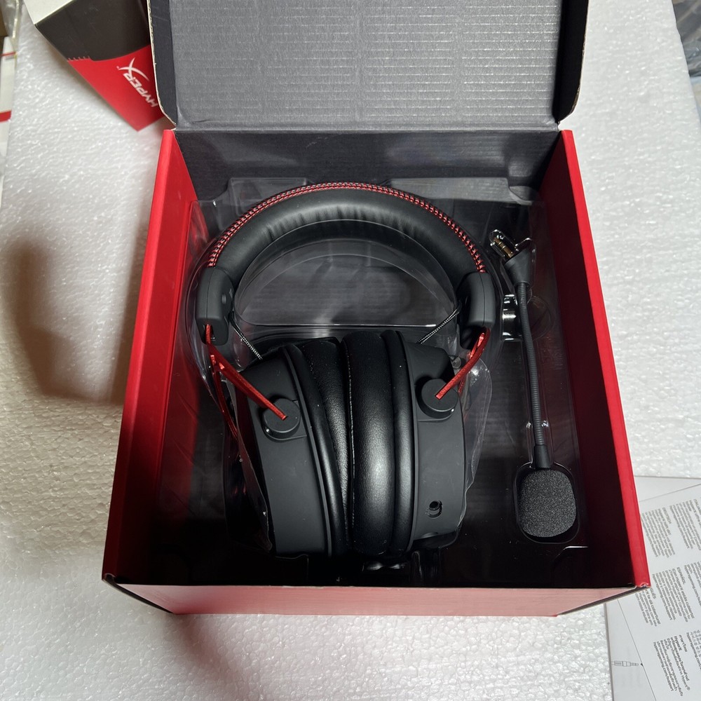 HyperX Cloud Alpha Wired Gaming Headset - Red