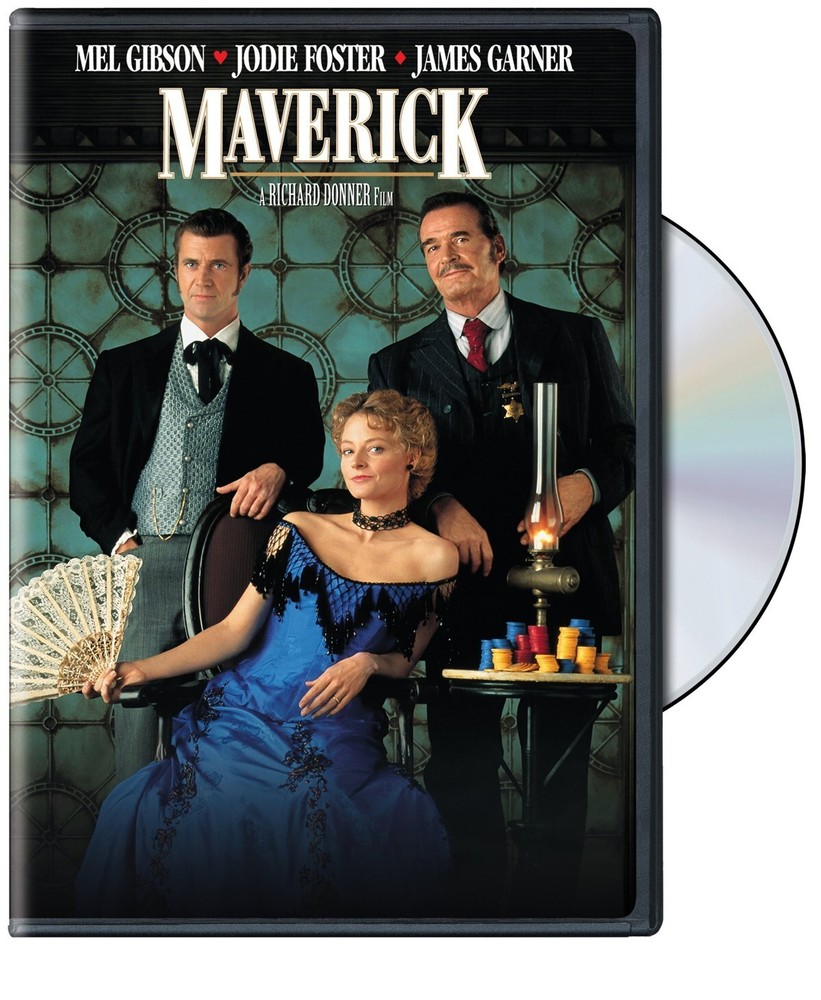 Maverick DVD Mel Gibson NEW