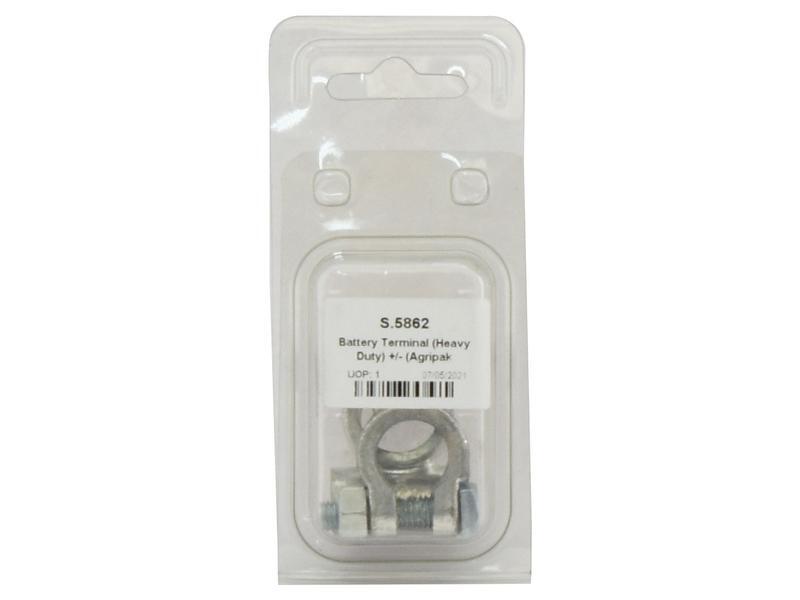 Heavy Duty Battery Terminals Positive/Negative Snap Pack 2 pcs, 12mm Cable