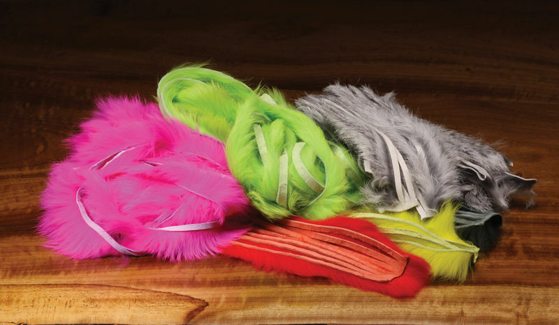 CROSSCUT RABBIT STRIPS - BULK 48 PER PACK - Hareline Fly Tying Material Zonkers