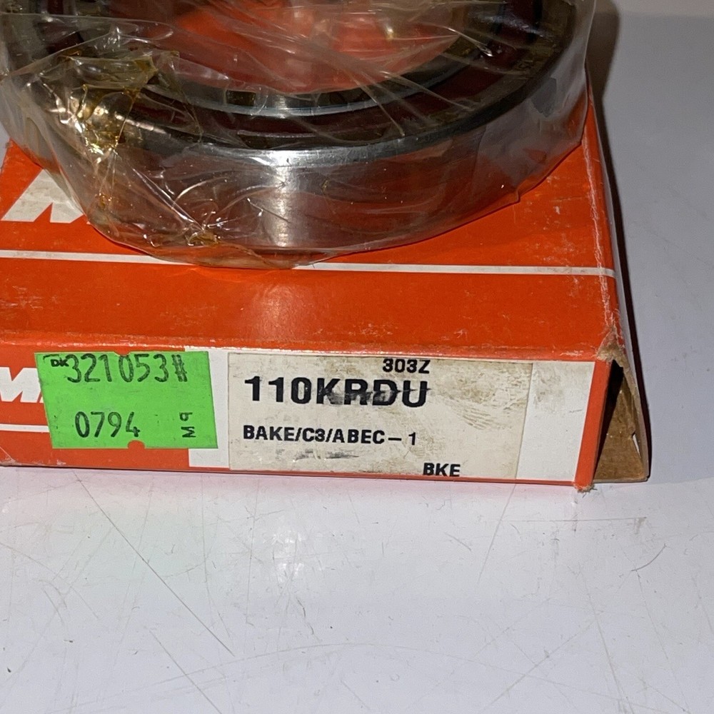 New MRC 110KRDU ANGULAR CONTACT BALL BEARING ABEC1