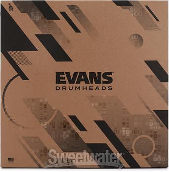 Evans Emad Bass Drum System Bundle - 22"
