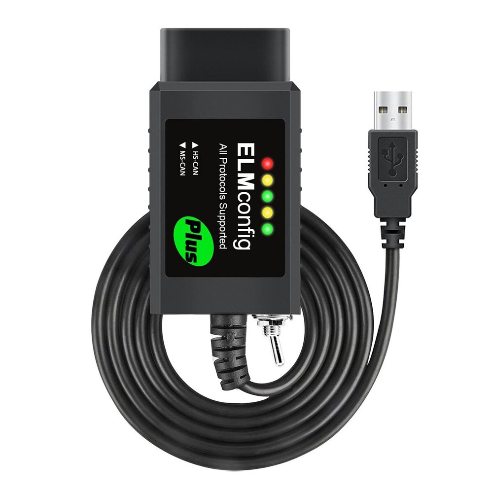 ELM327 USB Scanner OBD2 Scanner Adapter for Windows  Diagnostic Tool for Ford