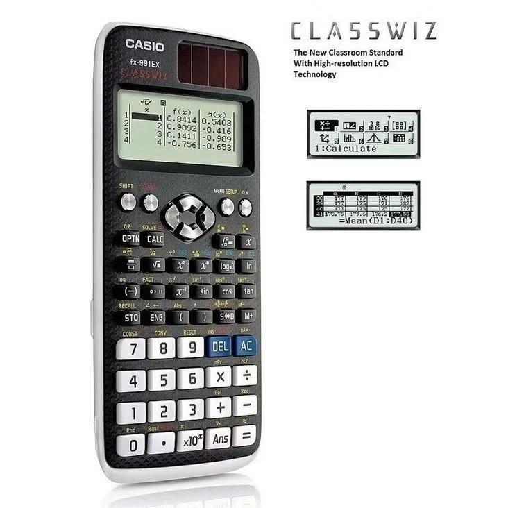 Casio Fx-991ex Classwiz Advanced Engineering Scientific Calculator 552 Function