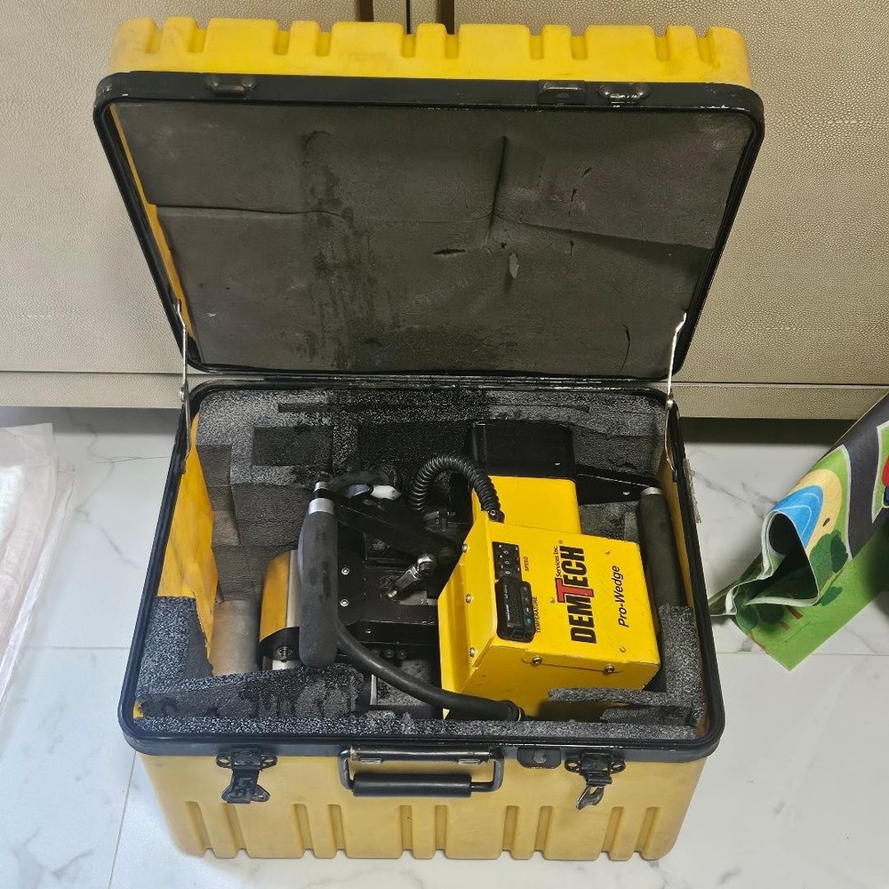 Demtech Pro-Wedge Bonding Machine HDPE Fusion Portable Tested!