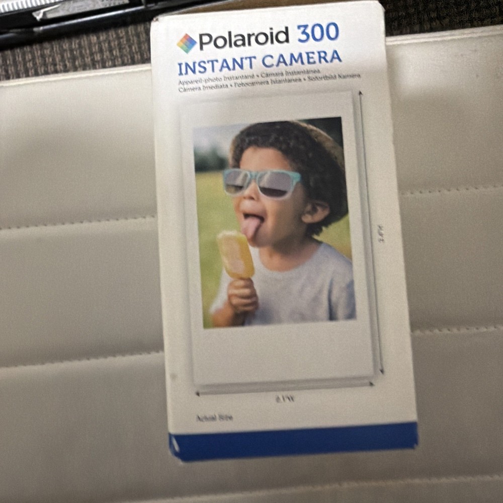 Polaroid 300 Instant Camera Blue