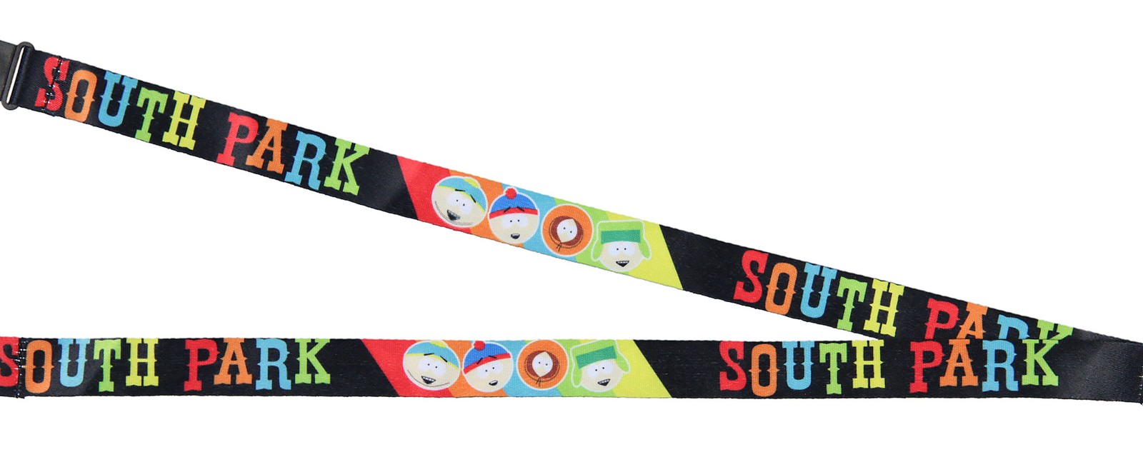 South Park ID Badge Holder Lanyard w/ 2" Kyle Rubber Pendant And Stickers