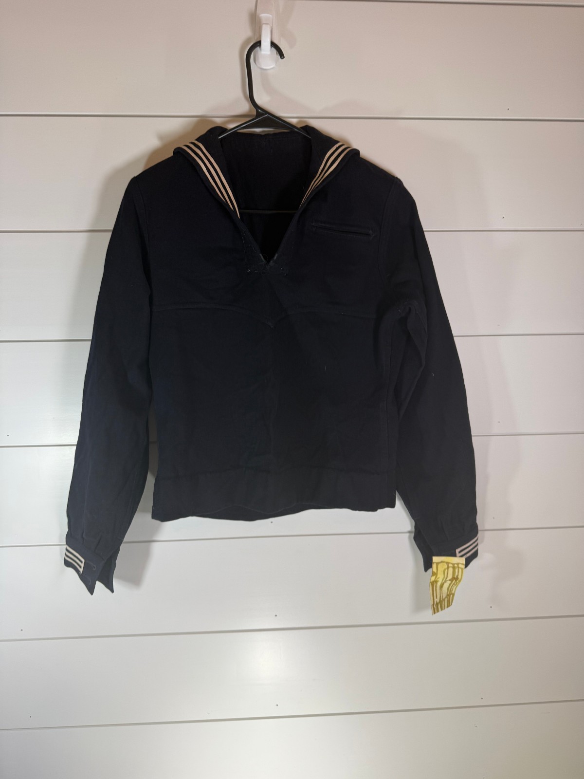 Vintage U.S. Navy Sailor Uniform Jumper Naval Clothing Factory Wool Middy Top