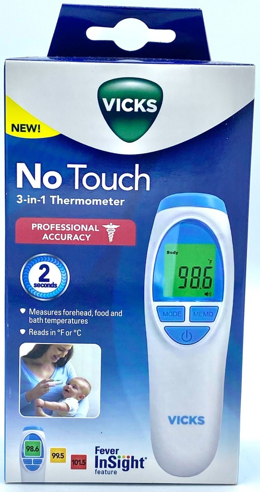 Vicks No-Touch 3-in-1 Thermometer