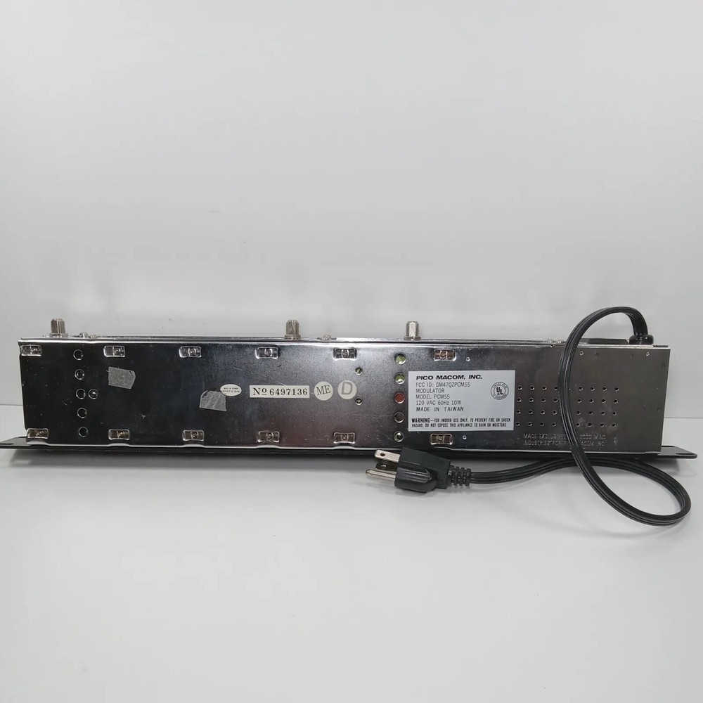 Pico Macom PCM55 Audio / Video Modulator Channel E Tested/Working