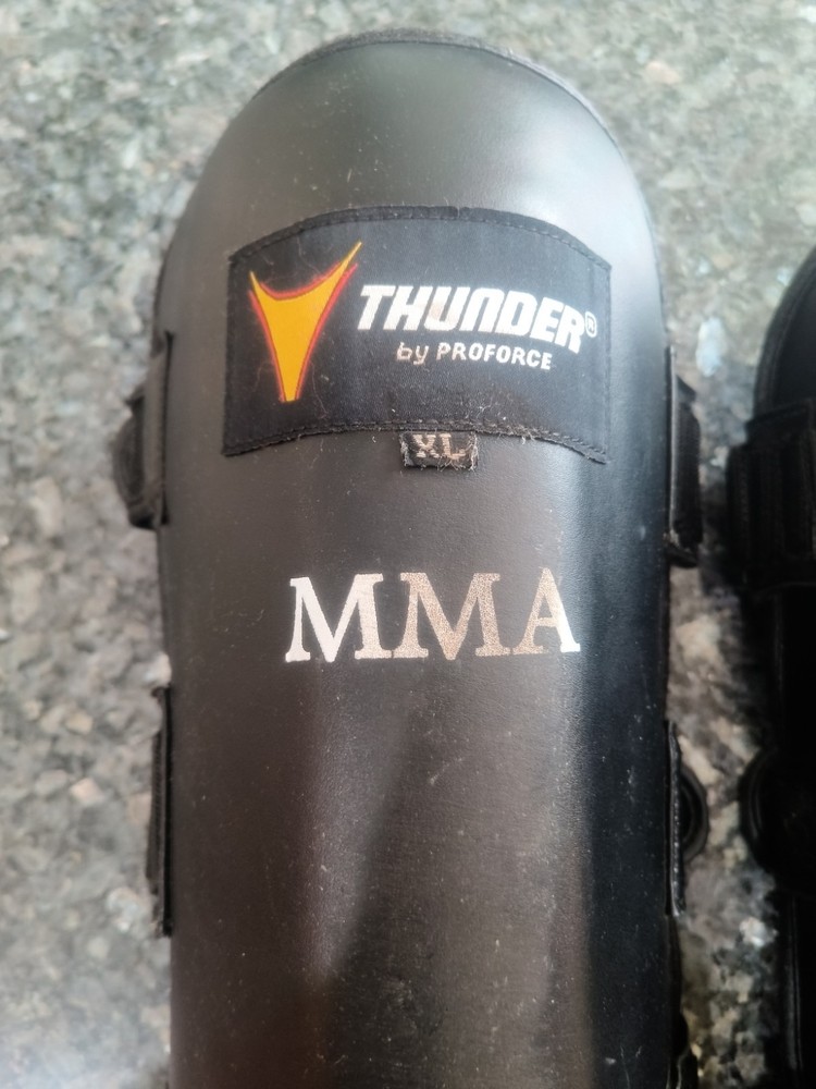 Thunder By Proforce XL Shinguards MMA Pre-Owned
