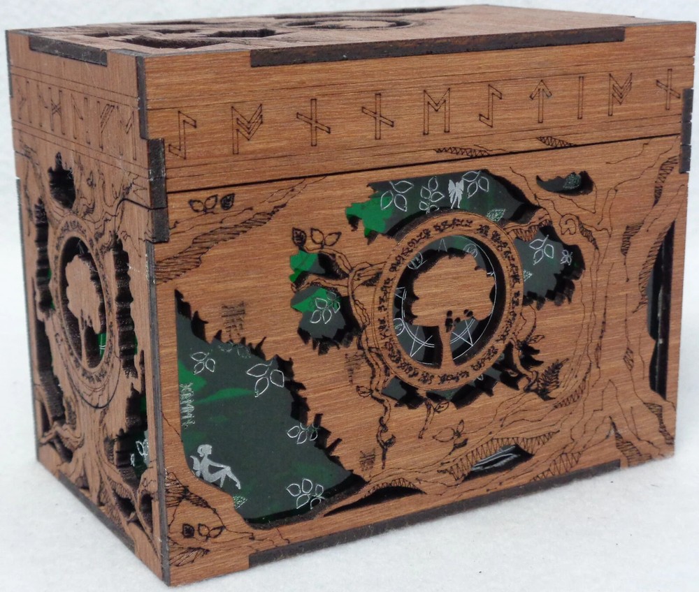 MTG Commander Deck Box XL GREEN Magic the Gathering