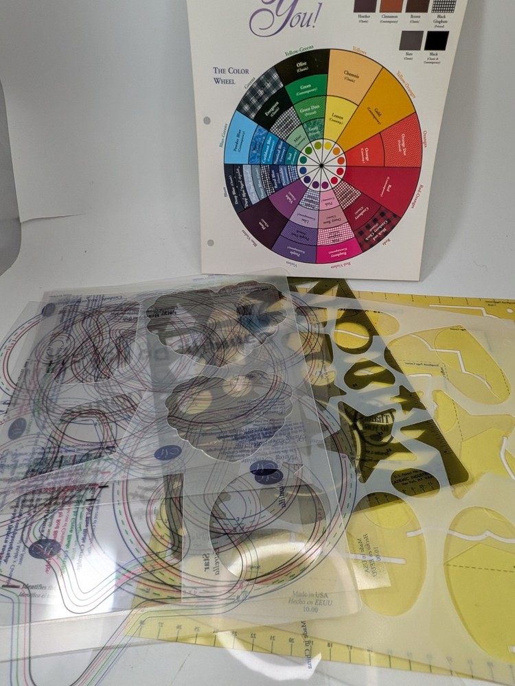 Creative Memories Cutting System, Templates, Blades, Mats with Storage Case.