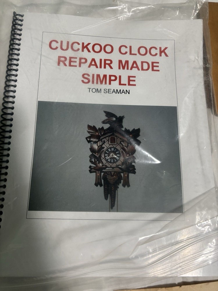 Herbert Herr Cuckoo Clock German Made, Working 1 Day, CK3277