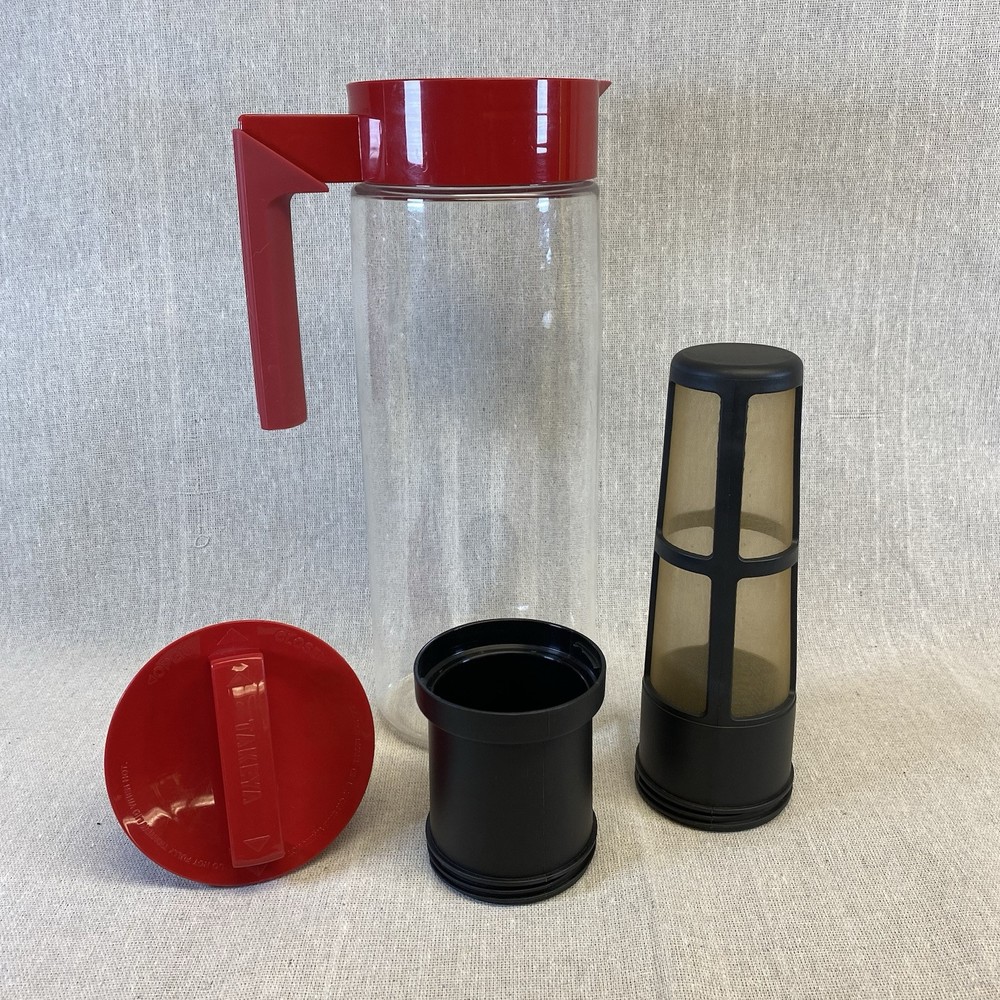 Takeya 2 Quart Cold Brew Coffee/Iced Tea Maker/Fruit Infuser Pitcher
