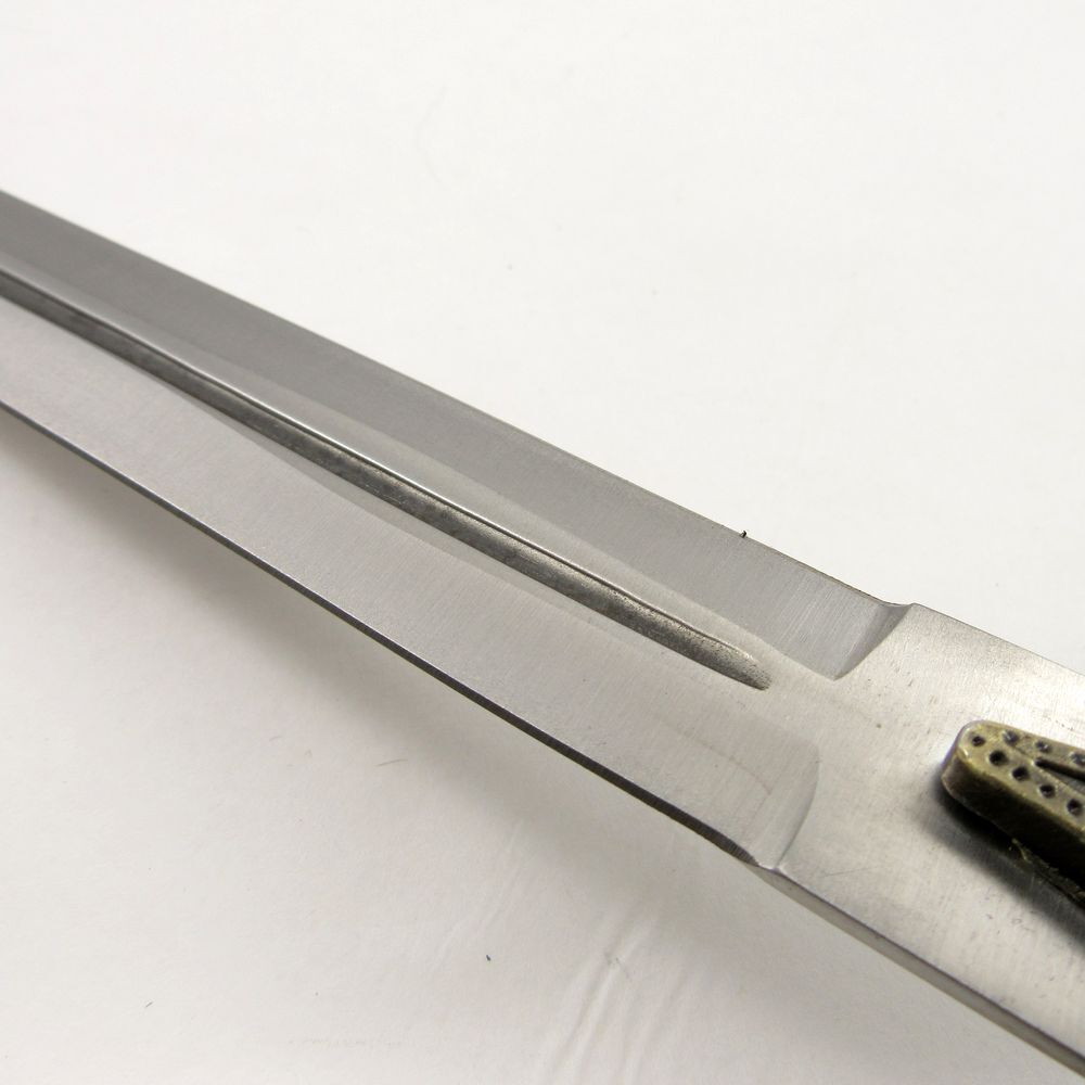 NEW! 17" Medieval Royal Double Edged Dagger w/ Scabbard
