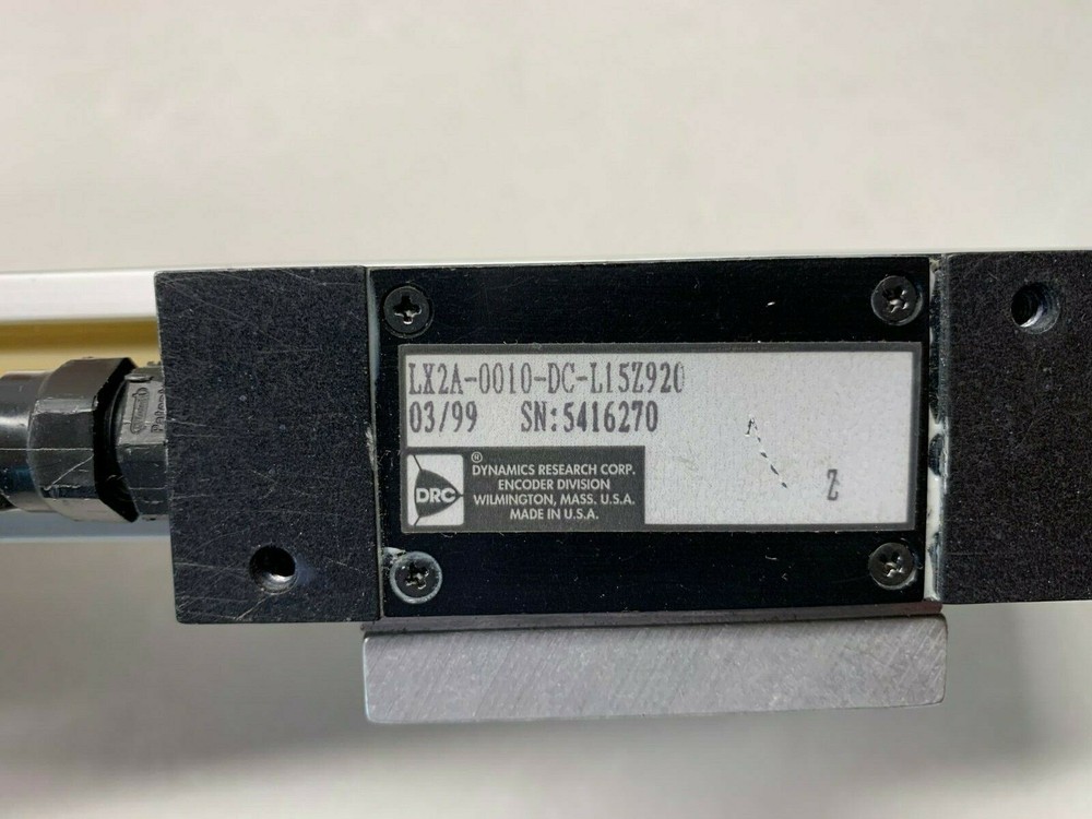 Dynamic Research Linear Encoder Scale LX2A-0010-DC ~10" Travel CNC RSF