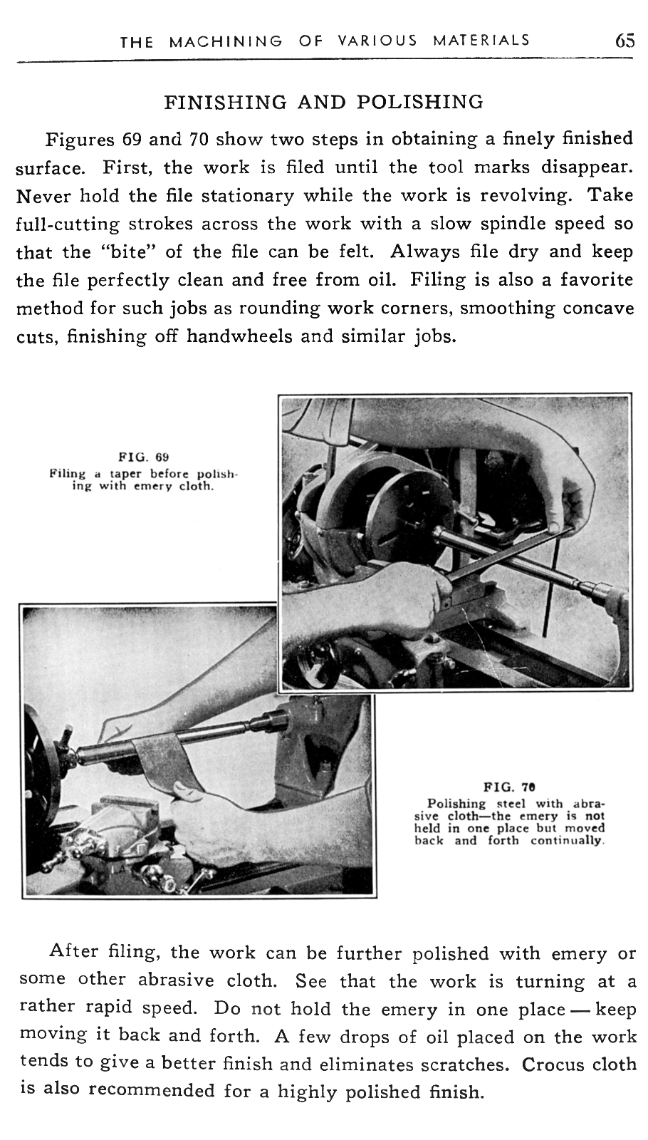 Atlas Craftsman Manual of Lathe Operation Book for 12" Crossfeed Pull-Knob 0034