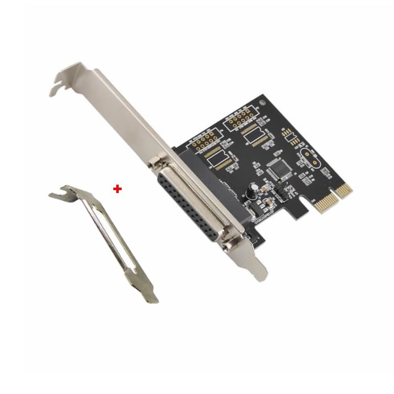 PCI-E Parallel Port DB25 LPT Printer Card Adapter w/Low Profile Bracket US Stock
