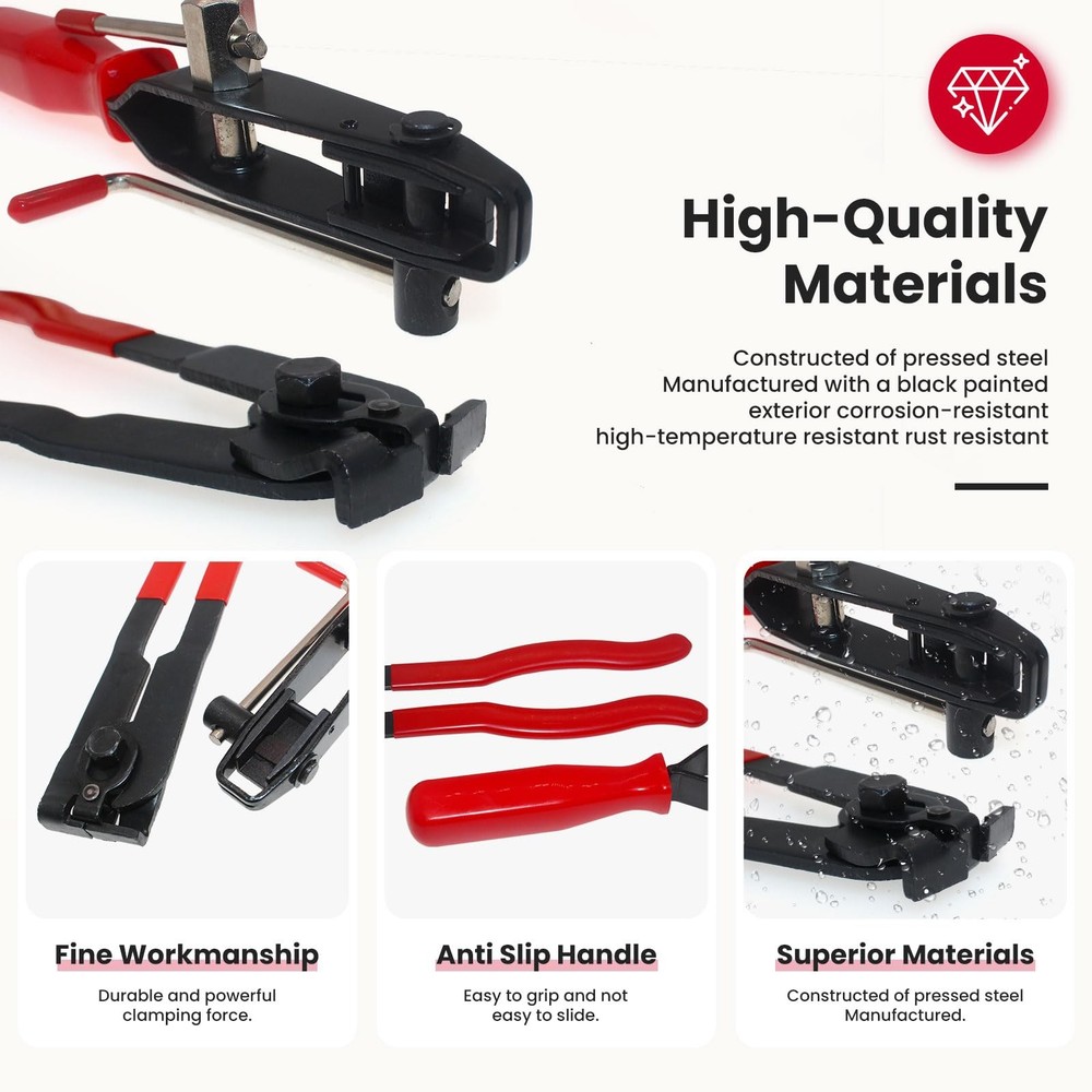 Electrical Connection Pliers 60 Degree Disconnect Plier CV Black