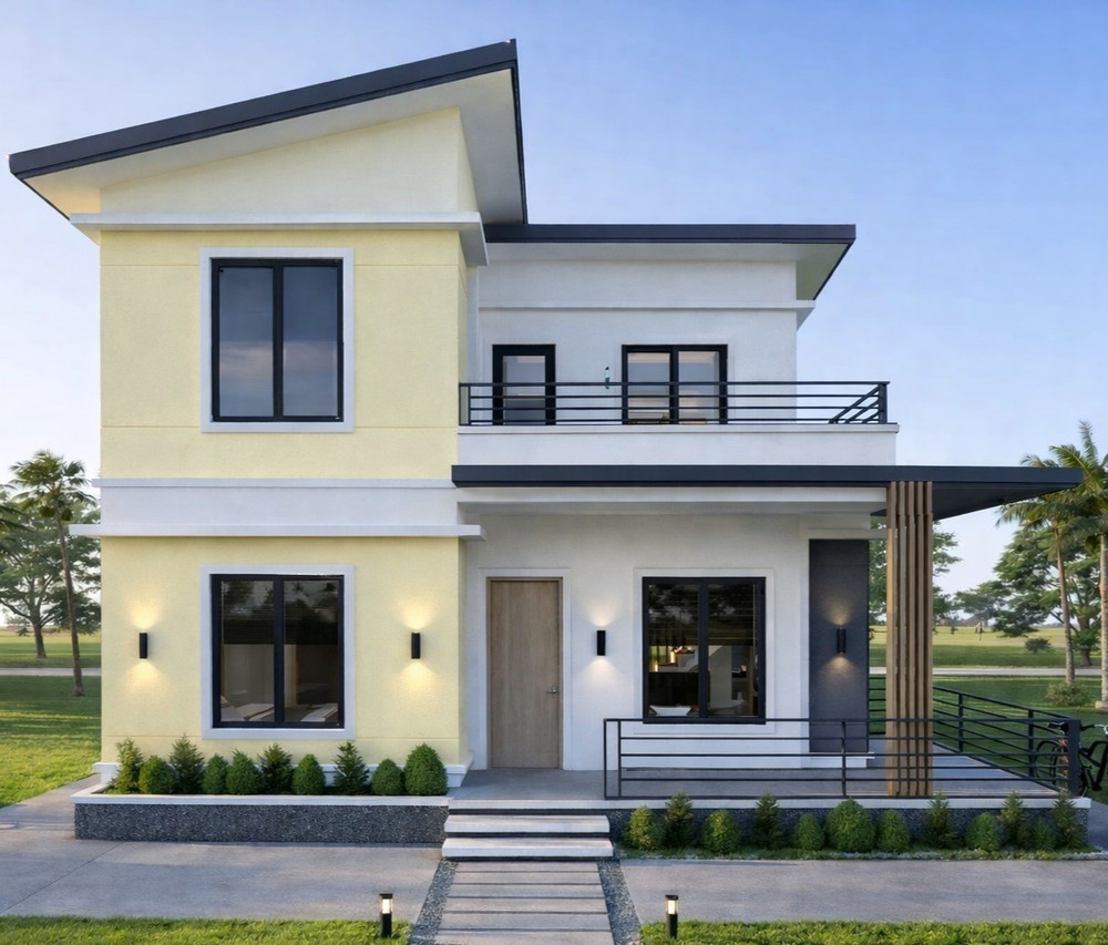 28x33 feet House Plan 8.5x10 meter 4 Beds 2 Baths PDF, CAD Files &A4 Hard Copy