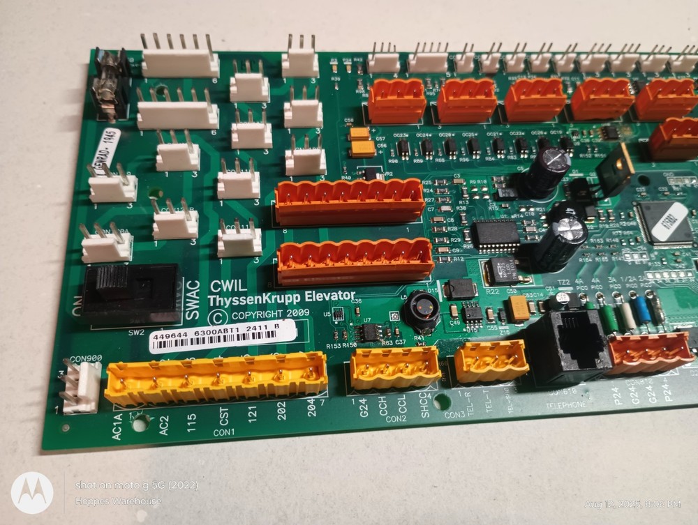THYSSENKRUPP Elevator 6300ABT1 CWIL TAC32 BOARD