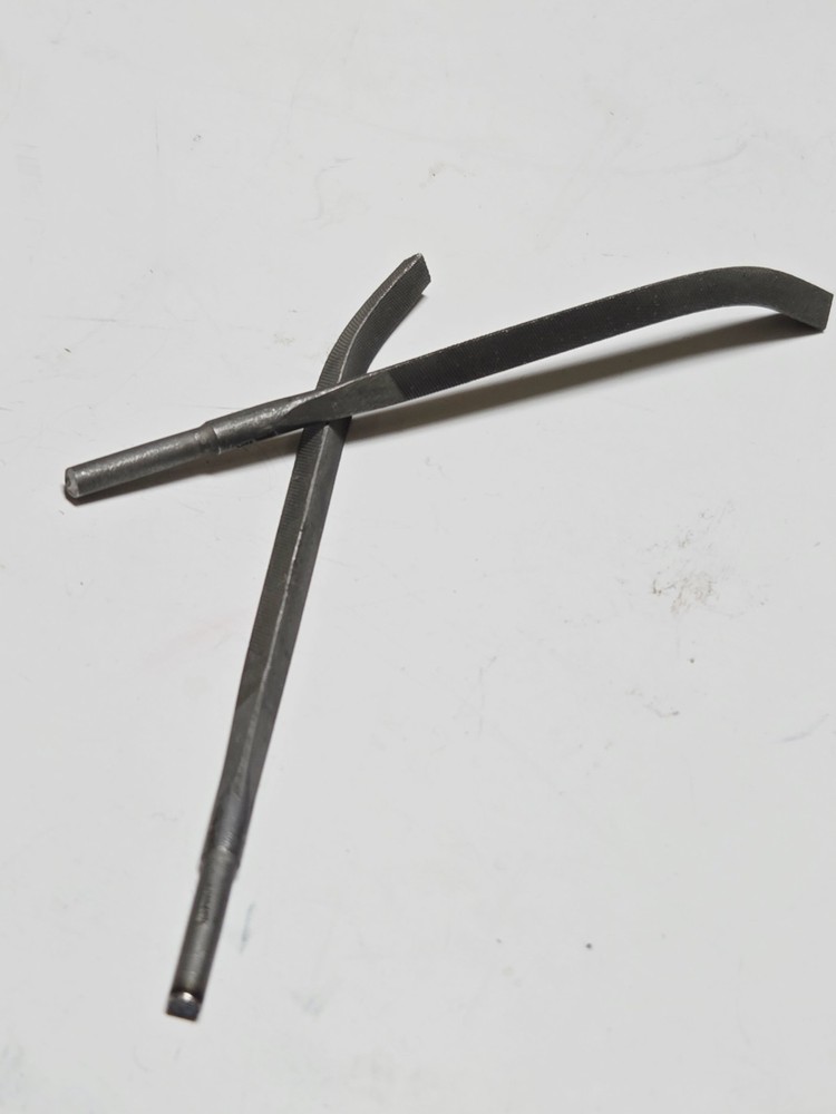 Mini Half Triangle Curved File 2.5" 2pk