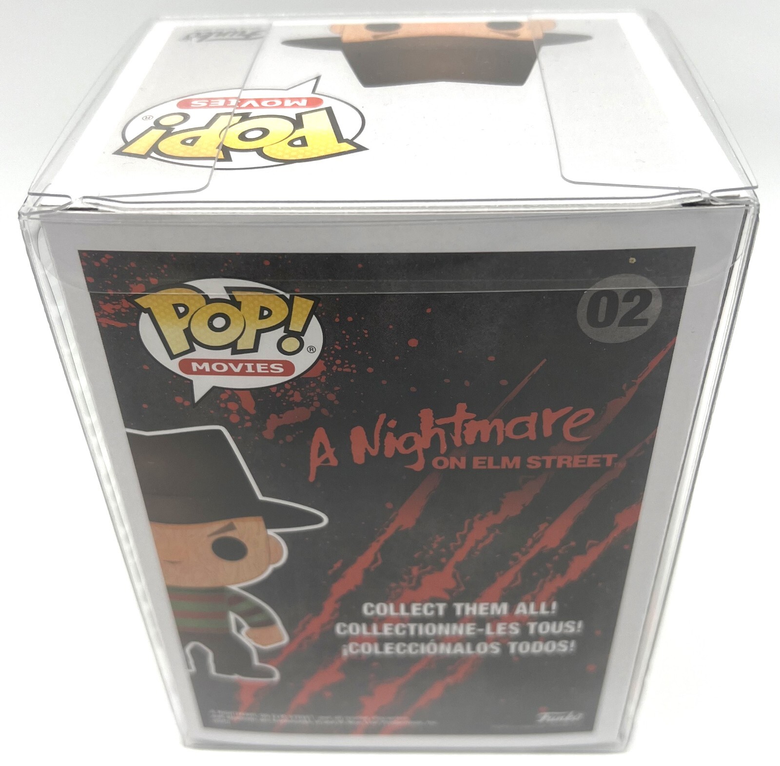 Funko Pop! Movies Nightmare on Elm Street Freddy Krueger #02 with POP Protector