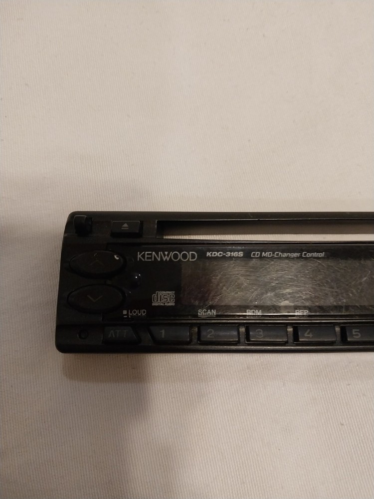 KENWOOD KDC-316S faceplate ONLY (USED).